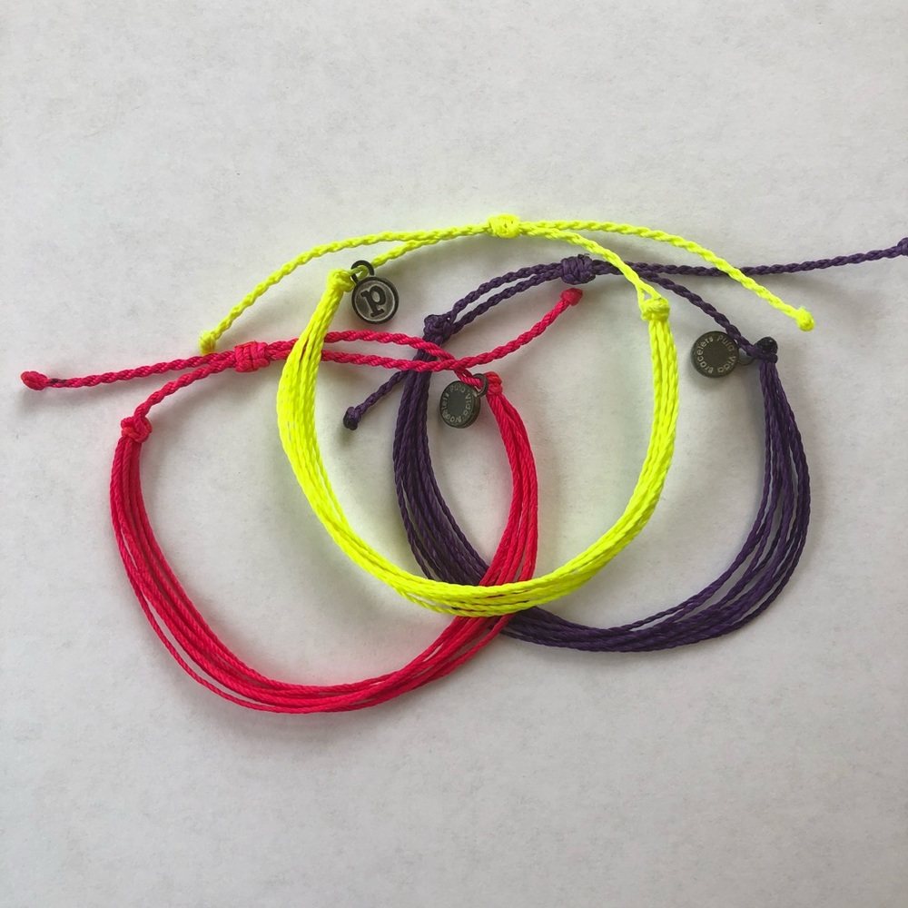 Set of 3 Pura Vida Bracelets